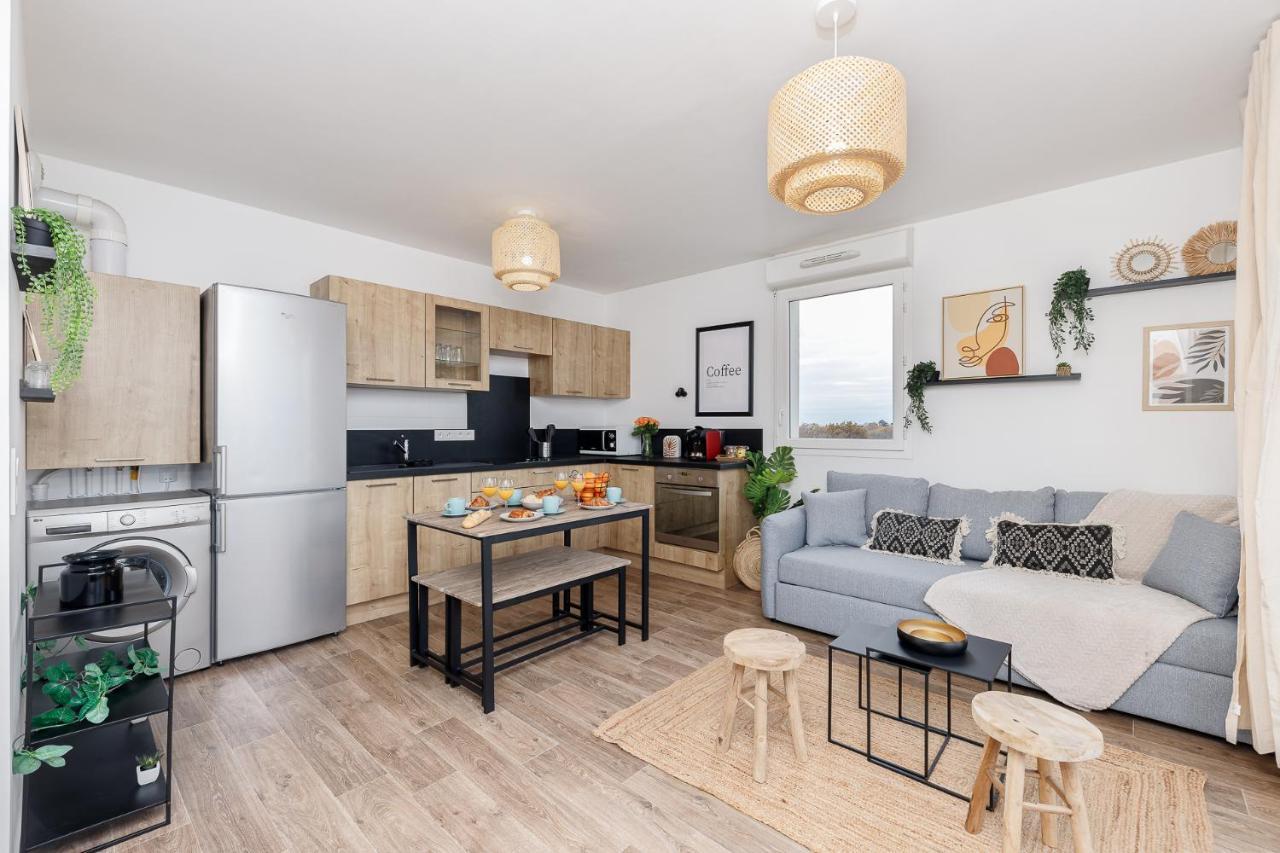 Apartmán Le Panorama - Chaleureux Et Cosy - Proche Bordeaux Lormont Exteriér fotografie