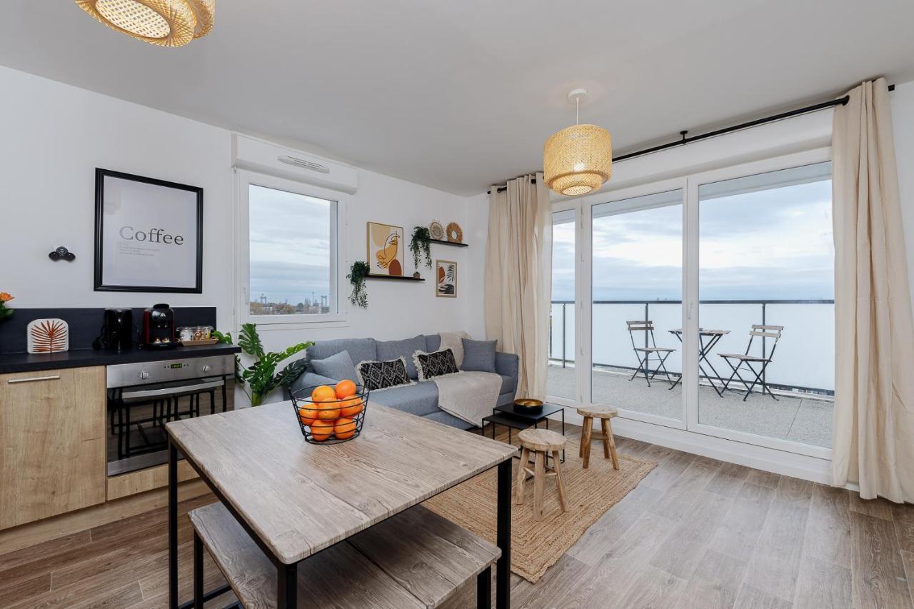 Apartmán Le Panorama - Chaleureux Et Cosy - Proche Bordeaux Lormont Exteriér fotografie